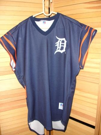 Detroit Tigers 1999 Turn Ahead The Clock Jersey from the  ultimate-in-stupidity promotion sponsored by Century 21 taht asked the  question, What will MLB players be wearing in 2025? The Tigers never wore